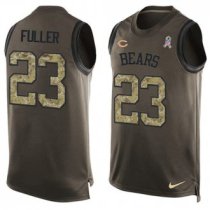 Nike Bears -23 Kyle Fuller Green Stitched NFL Limited Salute To Service Tank Top Jersey Nike Bears -23 Kyle Fuller Green Stitched NFL Limited Salute To Service Tank Top Jersey
