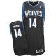 Revolution 30 Minnesota Timberwolves -14 Nikola Pekovic Black Stitched NBA Jersey
