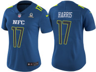 WOMEN'S NFC 2017 PRO BOWL NEW YORK GIANTS #17 DWAYNE HARRIS BLUE GAME JERSEY