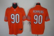 Nike Bears -90 Julius Peppers Orange Alternate Stitched NFL Limited Jersey Nike Bears -90 Julius Peppers Orange Alternate Stitched NFL Limited Jersey