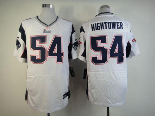 Nike New England Patriots -54 Dont'a Hightower White Mens Stitched NFL Elite Jersey