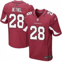 Nike Arizona Cardinals -28 Bethel Jersey Red Elite Home Jersey