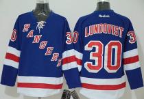 New York Rangers -30 Henrik Lundqvist Blue Stitched NHL Jersey New York Rangers -30 Henrik Lundqvist Blue Stitched NHL Jersey
