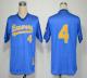 Mitchell And Ness 1991 Milwaukee Brewers -4 Paul Molitor Blue Stitched MLB Jersey