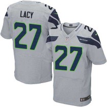 Nike Seahawks -27 Eddie Lacy Grey Alternate Stitched NFL Elite Jersey Nike Seahawks -27 Eddie Lacy Grey Alternate Stitched NFL Elite Jersey