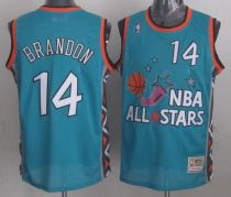 Mitchell And Ness Cleveland Cavaliers -14 Terrell Brandon Light Blue 1996 All Star Stitched NBA Jers Mitchell And Ness Cleveland Cavaliers -14 Terrell Brandon Light Blue 1996 All Star Stitched NBA Jers