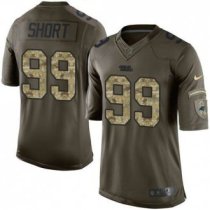 Nike Carolina Panthers -99 Kawann Short Green Stitched NFL Limited Salute to Service Jersey Nike Carolina Panthers -99 Kawann Short Green Stitched NFL Limited Salute to Service Jersey