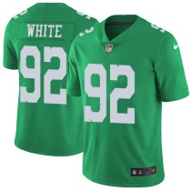 Nike Eagles -92 Reggie White Green Stitched NFL Limited Rush Jersey Nike Eagles -92 Reggie White Green Stitched NFL Limited Rush Jersey