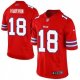 Nike Buffalo Bills -18 Percy Harvin Red Stitched NFL Elite Rush Jersey