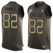 Nike Eagles -82 Rueben Randle Green Stitched NFL Limited Salute To Service Tank Top Jersey Nike Eagles -82 Rueben Randle Green Stitched NFL Limited Salute To Service Tank Top Jersey