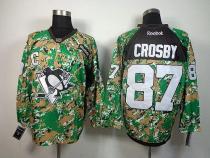 Pittsburgh Penguins -87 Sidney Crosby Camo Veterans Day Practice Stitched NHL Jersey Pittsburgh Penguins -87 Sidney Crosby Camo Veterans Day Practice Stitched NHL Jersey