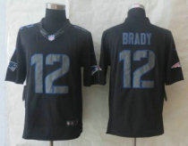 New Nike New England Patriots 12 Brady Impact Limited Black Jerseys New Nike New England Patriots 12 Brady Impact Limited Black Jerseys