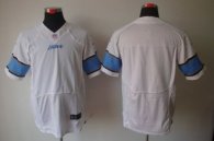 Nike Lions Blank White Stitched NFL Elite Jersey