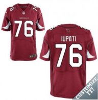 Nike Arizona Cardinals -76 Iupati Jersey Red Elite Home Jersey