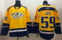 Nashville Predators -59 Roman Josi Yellow Home Stitched NHL Jersey Nashville Predators -59 Roman Josi Yellow Home Stitched NHL Jersey