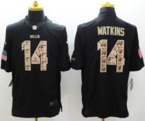 Nike Buffalo Bills -14 Sammy Watkins Black NFL Limited Salute to Service jersey Nike Buffalo Bills -14 Sammy Watkins Black NFL Limited Salute to Service jersey