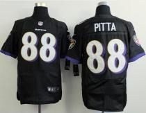 Nike Ravens -88 Dennis Pitta Black Alternate Men's Stitched NFL New Elite Jersey Nike Ravens -88 Dennis Pitta Black Alternate Men's Stitched NFL New Elite Jersey