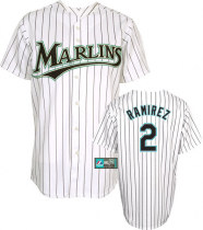 Miami Marlins #2 Hanley Ramirez White Stitched MLB Jersey Miami Marlins #2 Hanley Ramirez White Stitched MLB Jersey