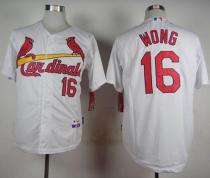 St Louis Cardinals #16 Kolten Wong White Cool Base Stitched MLB Jersey St Louis Cardinals #16 Kolten Wong White Cool Base Stitched MLB Jersey