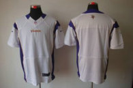 Nike Vikings Blank White Stitched NFL Elite Jersey