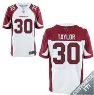 Nike Arizona Cardinals -30 Taylor Jersey White Elite Road Jersey
