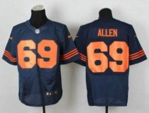 Chicago Bears -69 Jared Allen Navy Blue 1940s Throwback NFL Elite Jersey Chicago Bears -69 Jared Allen Navy Blue 1940s Throwback NFL Elite Jersey