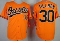 Baltimore Orioles #30 Chris Tillman Orange Cool Base Stitched MLB Jersey