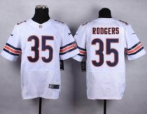 Nike Chicago Bears -35 Jacquizz Rodgers White Stitched NFL Elite Jersey Nike Chicago Bears -35 Jacquizz Rodgers White Stitched NFL Elite Jersey