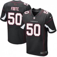 Nike Arizona Cardinals -50 Foote Jersey Black Elite Alternate Jersey