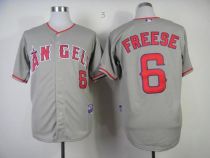 Los Angeles Angels of Anaheim -6 David Freese Grey Cool Base Stitched MLB Jersey Los Angeles Angels of Anaheim -6 David Freese Grey Cool Base Stitched MLB Jersey