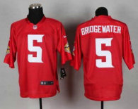 Nike Minnesota Vikings -5 Teddy Bridgewater Red NFL Elite QB Practice Jersey