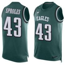 Nike Eagles -43 Darren Sproles Midnight Green Team Color Stitched NFL Limited Tank Top Jersey Nike Eagles -43 Darren Sproles Midnight Green Team Color Stitched NFL Limited Tank Top Jersey