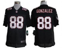 Nike Falcons 88 Tony Gonzalez Black Alternate Stitched NFL Limited Jersey Nike Falcons 88 Tony Gonzalez Black Alternate Stitched NFL Limited Jersey