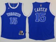 Toronto Raptors -15 Vince Carter Light Blue Throwback Stitched NBA Jersey