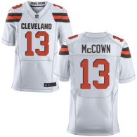 Nike Cleveland Browns -13 Josh McCown White Men's Stitched NFL New Elite Jersey