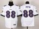 Nike Ravens -88 Dennis Pitta White Men's Stitched NFL New Elite Jersey