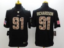 New York Jets -91 Nike Black Salute To Service Jersey New York Jets -91 Nike Black Salute To Service Jersey