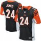 Nike Cincinnati Bengals -24 Adam Jones Black Team Color Stitched NFL Elite Jersey