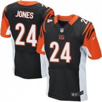 Nike Cincinnati Bengals -24 Adam Jones Black Team Color Stitched NFL Elite Jersey Nike Cincinnati Bengals -24 Adam Jones Black Team Color Stitched NFL Elite Jersey