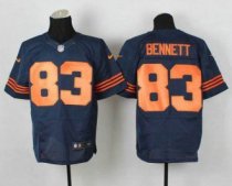 Chicago Bears -83 Martellus Bennett Navy Blue 1940s Throwback NFL Elite Jersey Chicago Bears -83 Martellus Bennett Navy Blue 1940s Throwback NFL Elite Jersey