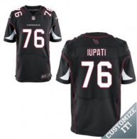 Nike Arizona Cardinals -76 Iupati Jersey Black Elite Alternate Jersey