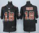 2015 New Nike Cincinnati Bengals -18 A J  Green Black Strobe Limited Jersey