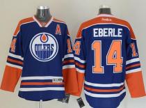 Edmonton Oilers -14 Jordan Eberle Light Blue Stitched NHL Jersey Edmonton Oilers -14 Jordan Eberle Light Blue Stitched NHL Jersey