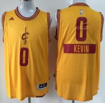 Cleveland Cavaliers -0 Kevin Love Yellow 2014-15 Christmas Day Stitched NBA Jersey Cleveland Cavaliers -0 Kevin Love Yellow 2014-15 Christmas Day Stitched NBA Jersey