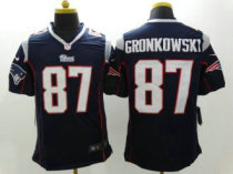 Nike New England Patriots -87 Gronkowski Blue Team Color NFL Limited Jerseys Nike New England Patriots -87 Gronkowski Blue Team Color NFL Limited Jerseys