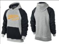 Oakland Athletics Pullover Hoodie Grey Black