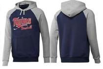 Minnesota Twins Pullover Hoodie Dark Blue & Grey Minnesota Twins Pullover Hoodie Dark Blue & Grey