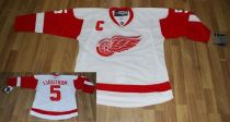 Detroit Red Wings -5 Nicklas Lidstrom Stitched White NHL Jersey Detroit Red Wings -5 Nicklas Lidstrom Stitched White NHL Jersey