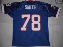 Mitchell and Ness Bills -78 Bruce Smith Blue 35th Anniversary Patch Stitched Throwback NFL Jersey Mitchell and Ness Bills -78 Bruce Smith Blue 35th Anniversary Patch Stitched Throwback NFL Jersey