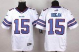 Nike Buffalo Bills -15 Chris Hogan White Stitched NFL New Elite Jersey